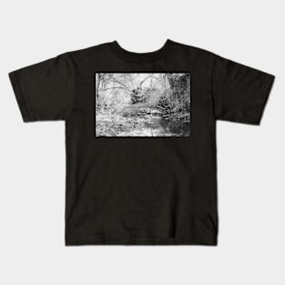 Photo of Peaceful Jungle Stream in California V3 Kids T-Shirt